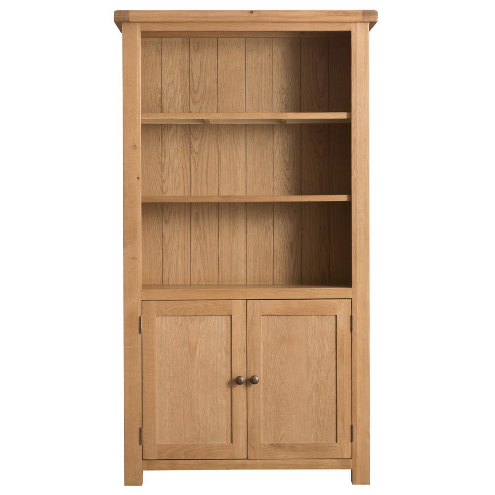 Winchester Oak Large Bookcase