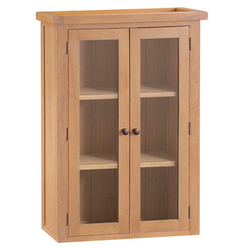 Winchester Oak Mini Sideboard &amp; Hutch Set
