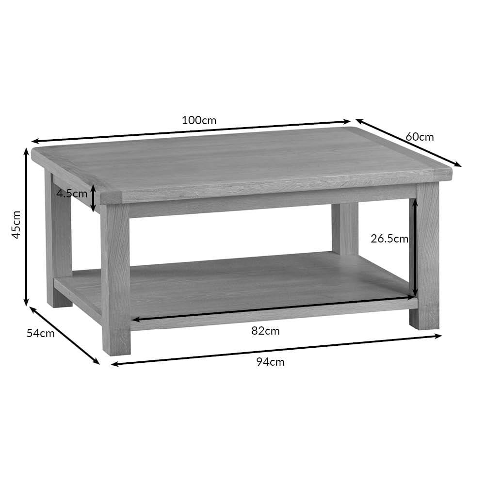 Winchester Oak Coffee Table