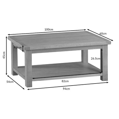 Winchester Oak Coffee Table