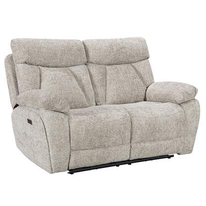 Venice Biscuit Power 2 Seater Sofa