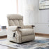 Denmark Dual Motor Lift & Tilt - Brushstroke Cream - The Furniture Warehouse