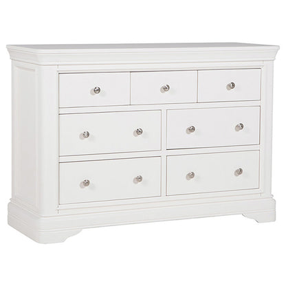 Harrington Bone Painted 7 Drawer Chest