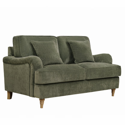 Stowe Forest Green 2 Seater Sofa
