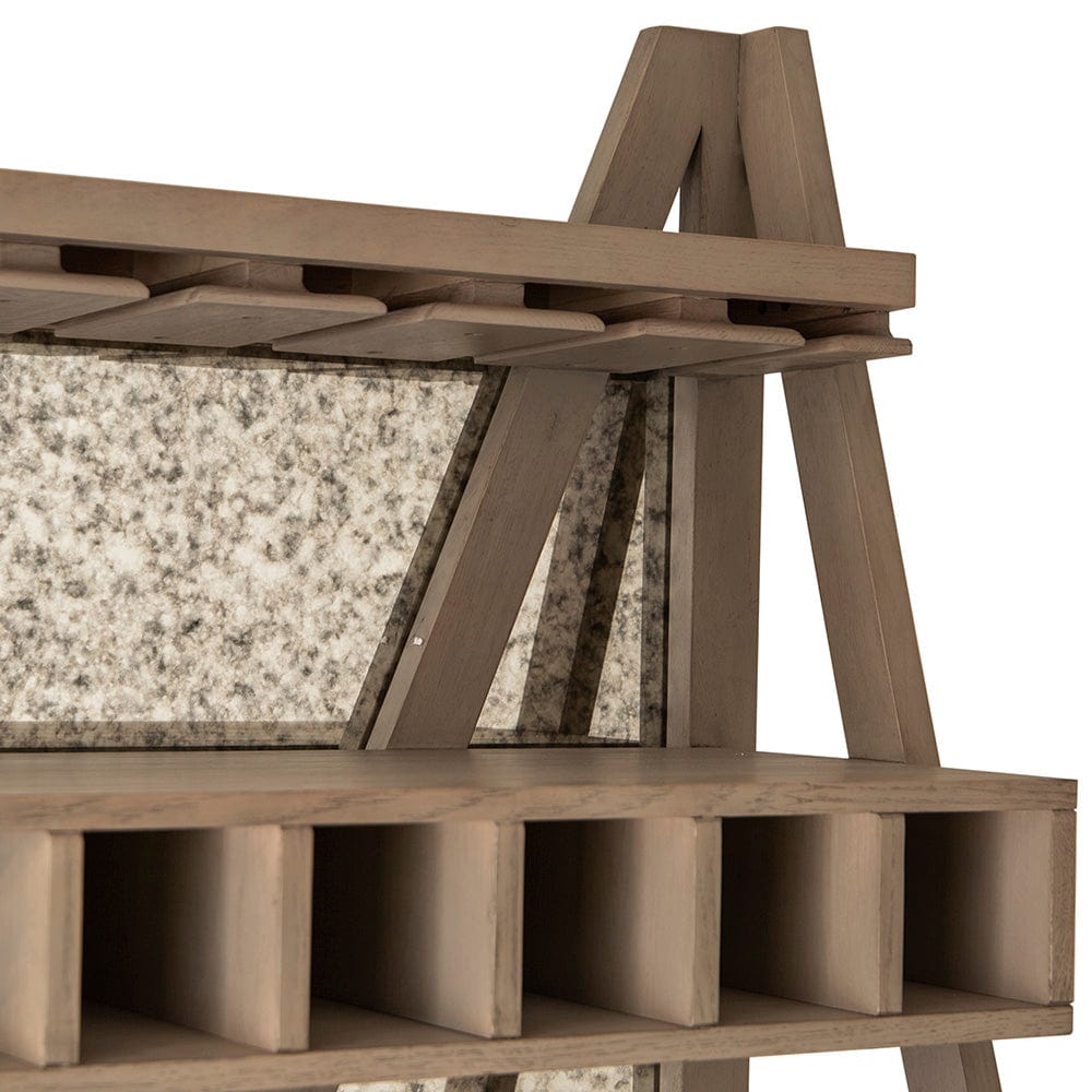Falmouth Oak Wine Cabinet Top (Top Only) - The Furniture Warehouse