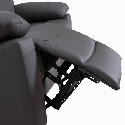 Florence Pewter Power Recliner Armchair - The Furniture Warehouse