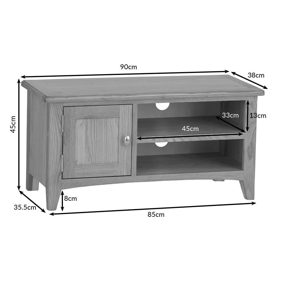 Gloucester Oak TV Unit