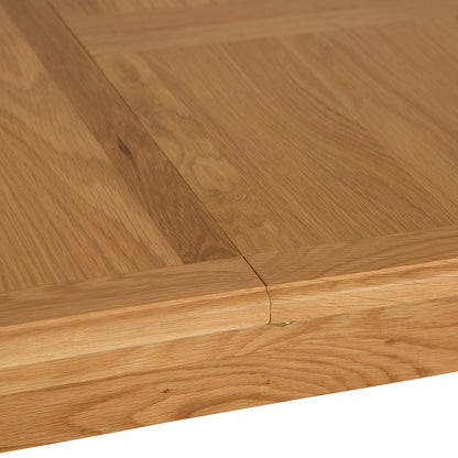 Gloucester Oak 1.6m Extending Dining Table