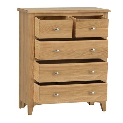 Gloucester Oak 2 Over 3 Chest