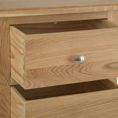 Gloucester Oak 5 Drawer Tallboy