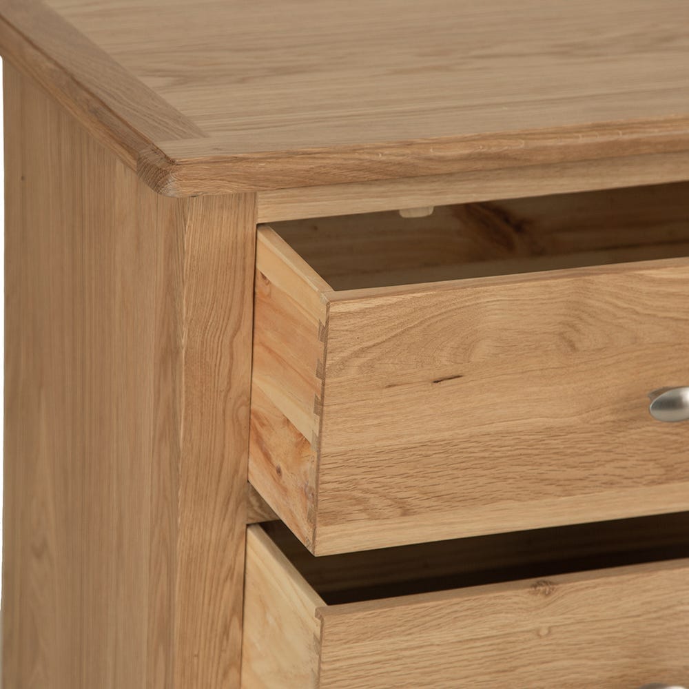 Gloucester Oak Chest of 6 Drawers