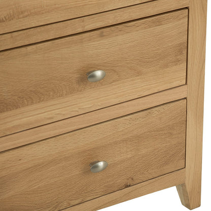 Gloucester Oak Chest of 6 Drawers