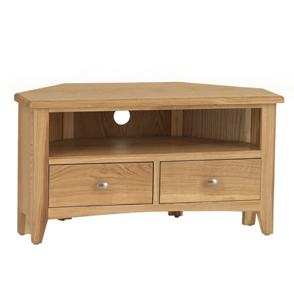 Gloucester Oak Corner TV Unit