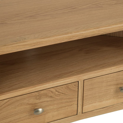 Gloucester Oak Corner TV Unit