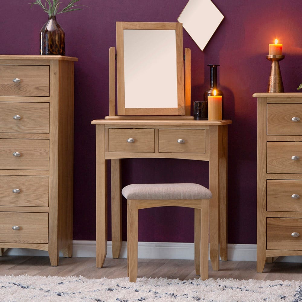 Gloucester Oak Dressing Table