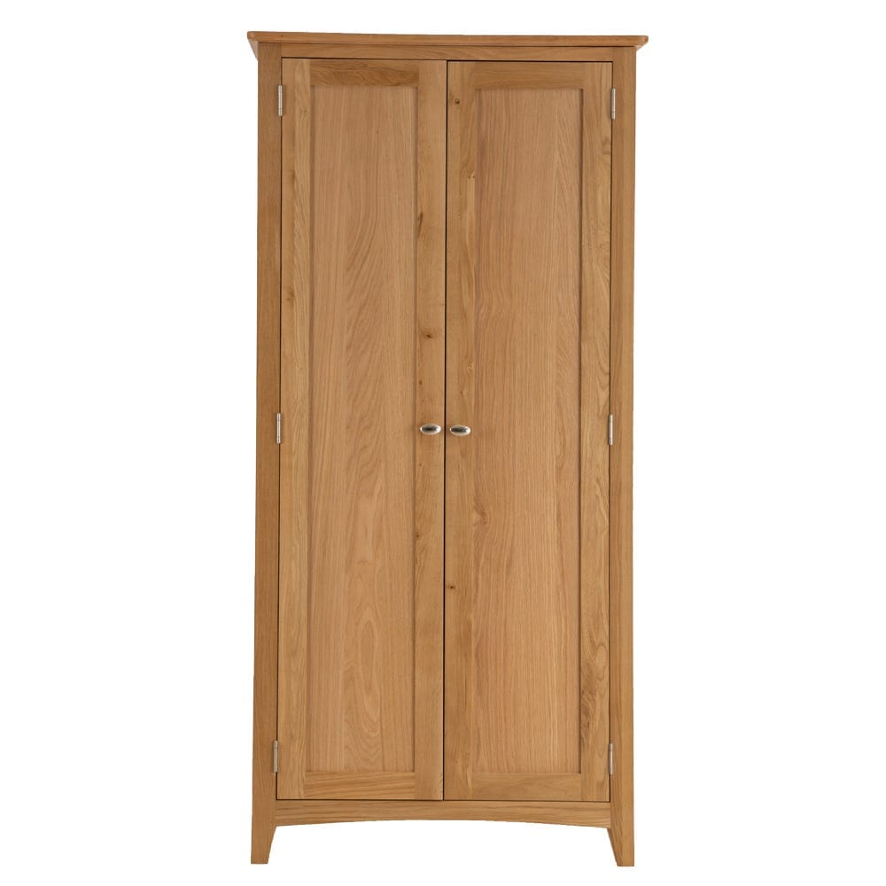 Gloucester Oak Double Wardrobe