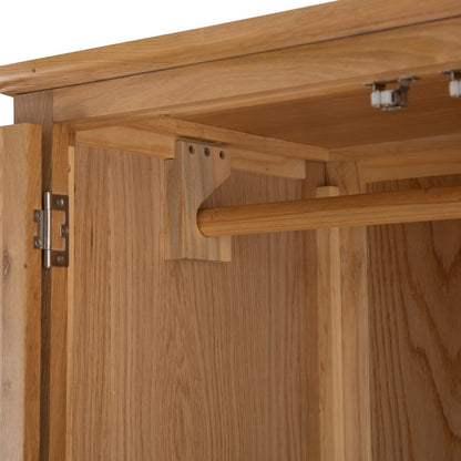 Gloucester Oak Double Wardrobe