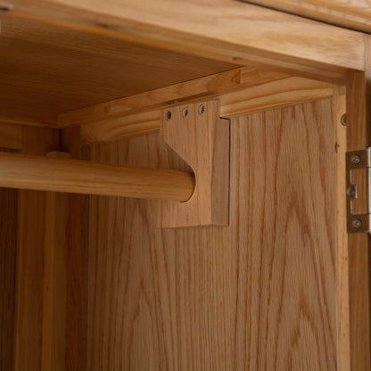 Gloucester Oak Double Wardrobe