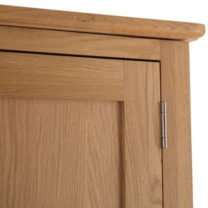 Gloucester Oak Double Wardrobe