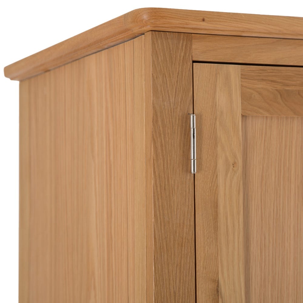 Gloucester Oak Double Wardrobe