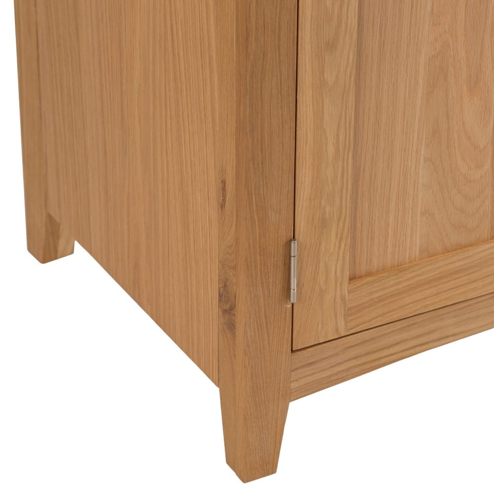 Gloucester Oak Double Wardrobe