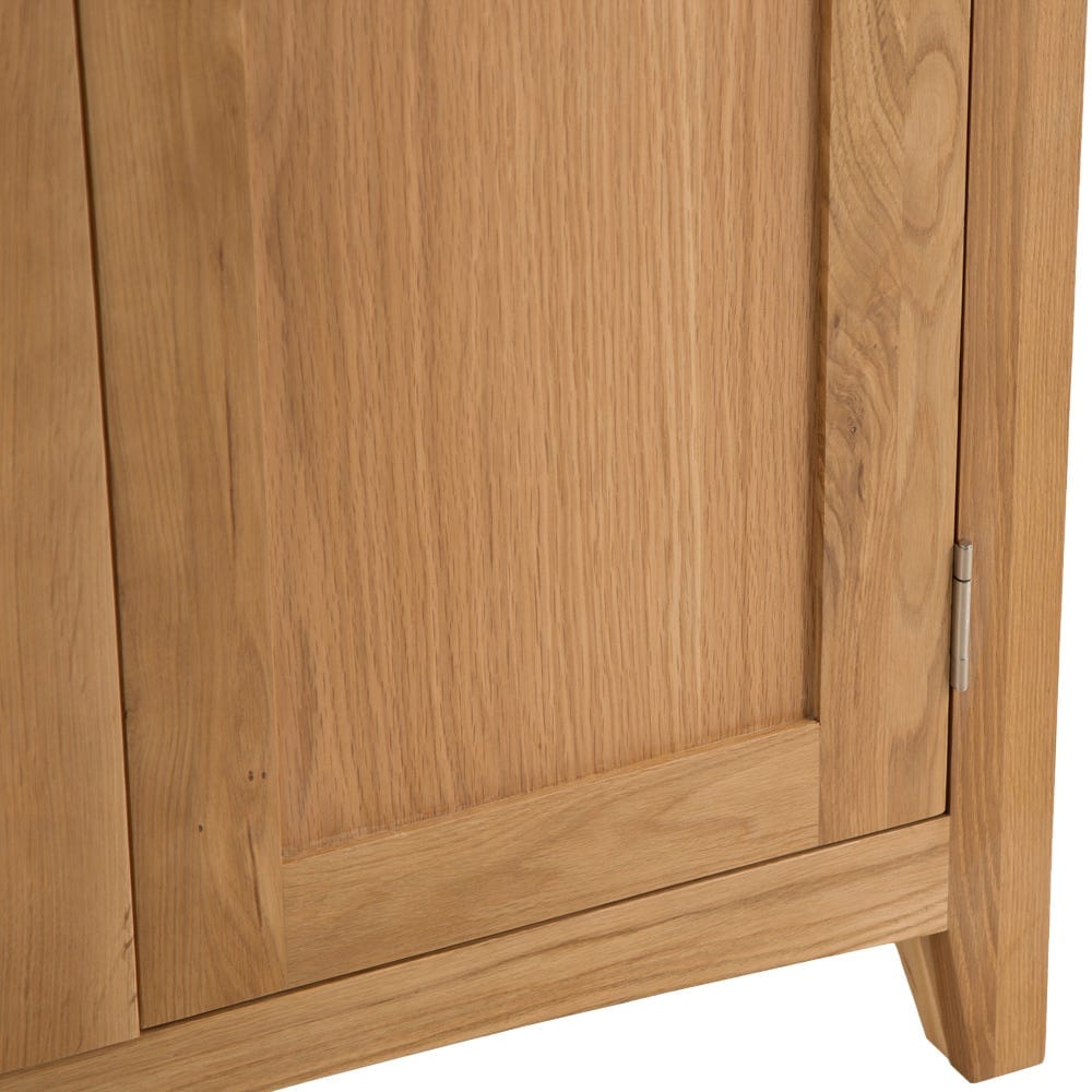 Gloucester Oak Double Wardrobe