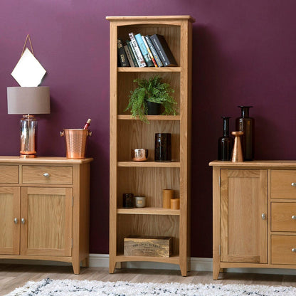 Gloucester Oak Large Bookcase