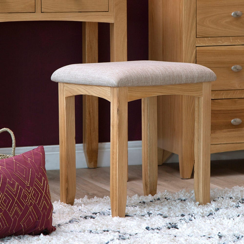 Gloucester Oak Dressing Stool