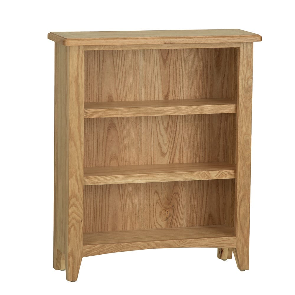 Gloucester Oak Small Wide Bookcase