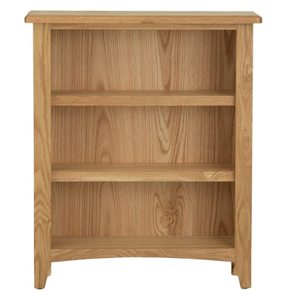 Gloucester Oak Small Wide Bookcase