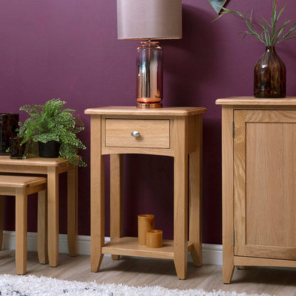 Gloucester Oak Telephone Table