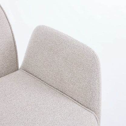 Grey High Back Swivel Chair with Metal Legs - The Furniture Warehouse