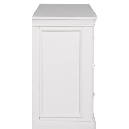 Harrington Bone Painted 7 Drawer Chest - The Furniture Warehouse