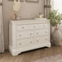 Harrington Bone Painted 7 Drawer Chest - The Furniture Warehouse