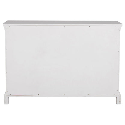 Harrington Bone Painted 7 Drawer Chest - The Furniture Warehouse