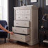Harrington Taupe Painted 8 Drawer Chest - The Furniture Warehouse