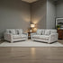 Harrow Grey 2 & 3 Seater Set - The Furniture Warehouse