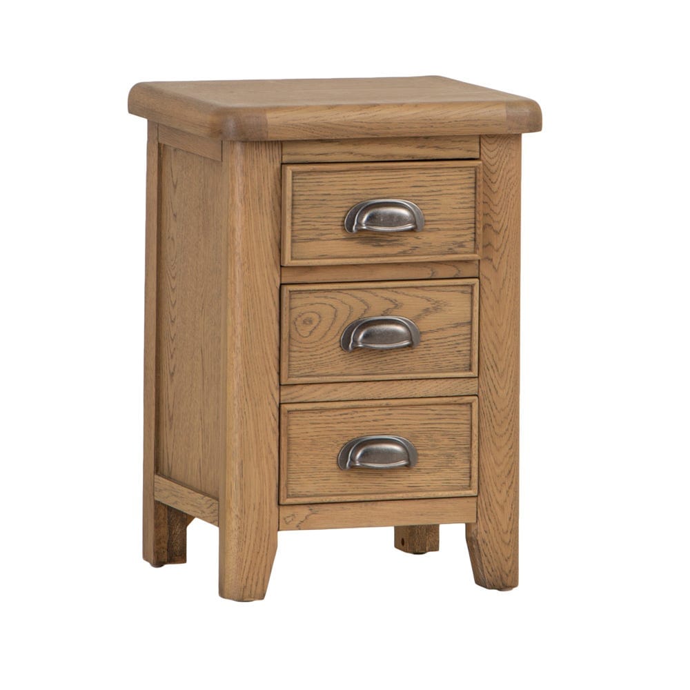 Wessex Smoked Oak Small Bedside Table