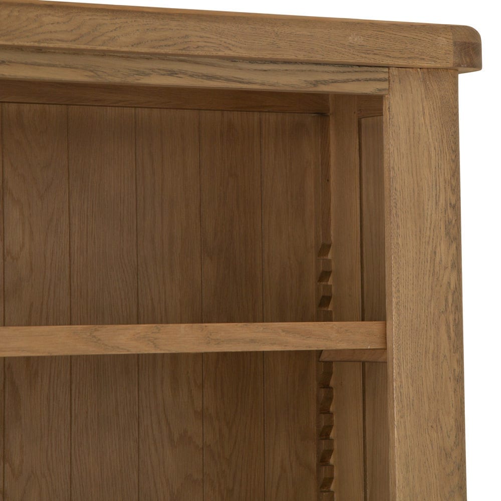 Wessex Smoked Oak Large Bookcase