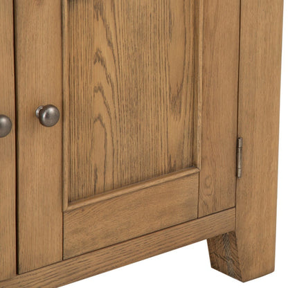 Wessex Smoked Oak Extra Large 4 Door Sideboard