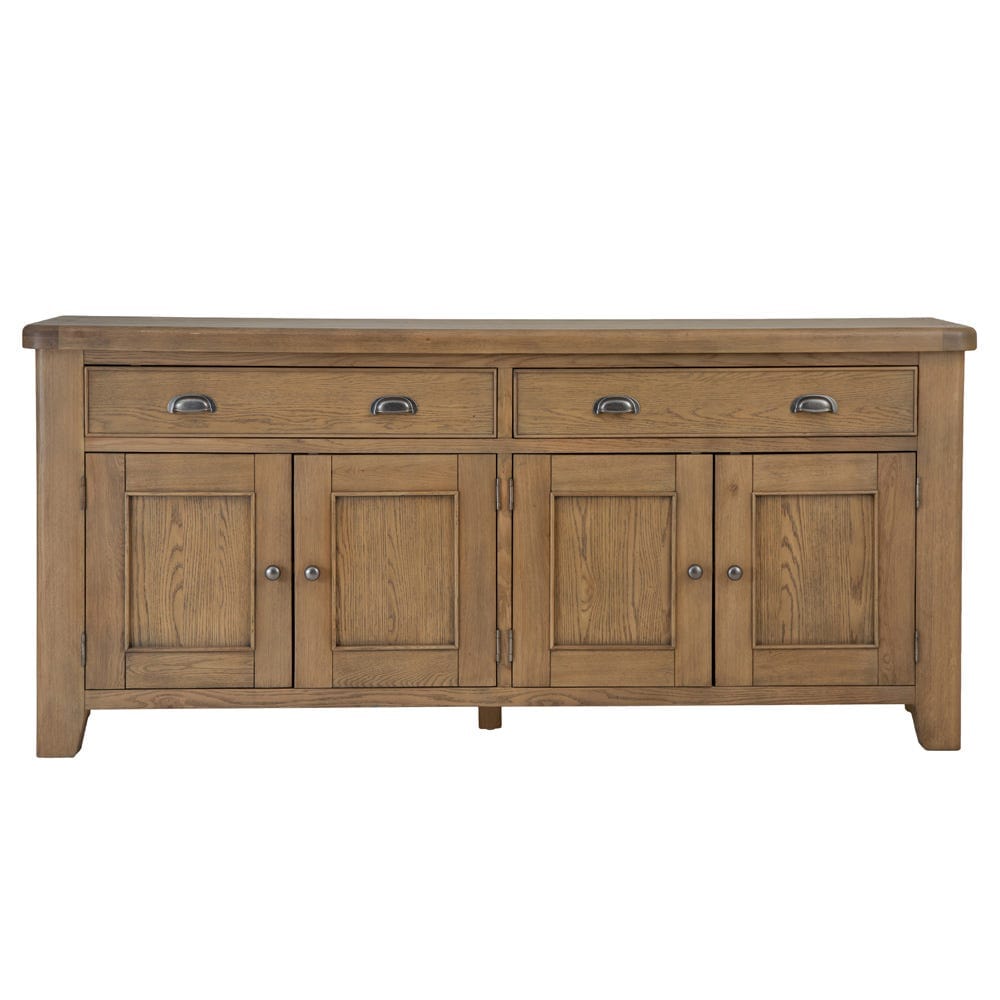 Wessex Smoked Oak Extra Large 4 Door Sideboard