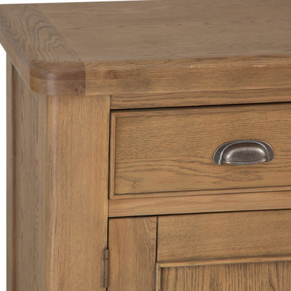 Wessex Smoked Oak Extra Large 4 Door Sideboard