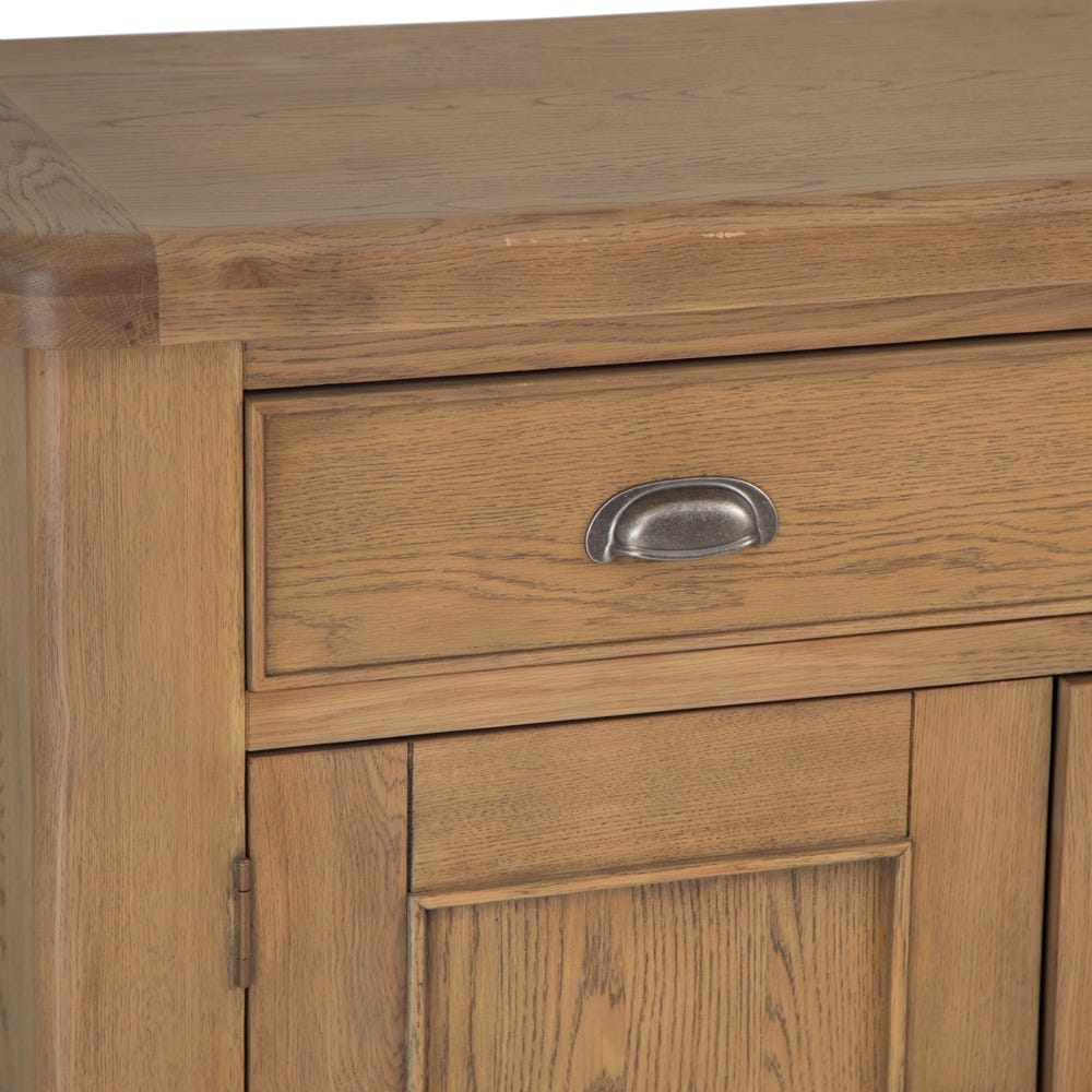 Wessex Smoked Oak Extra Large 4 Door Sideboard