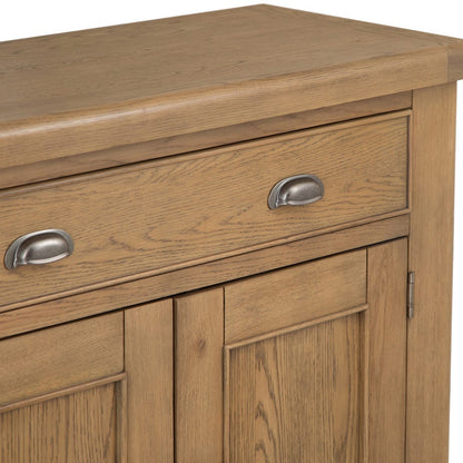 Wessex Smoked Oak Extra Large 4 Door Sideboard