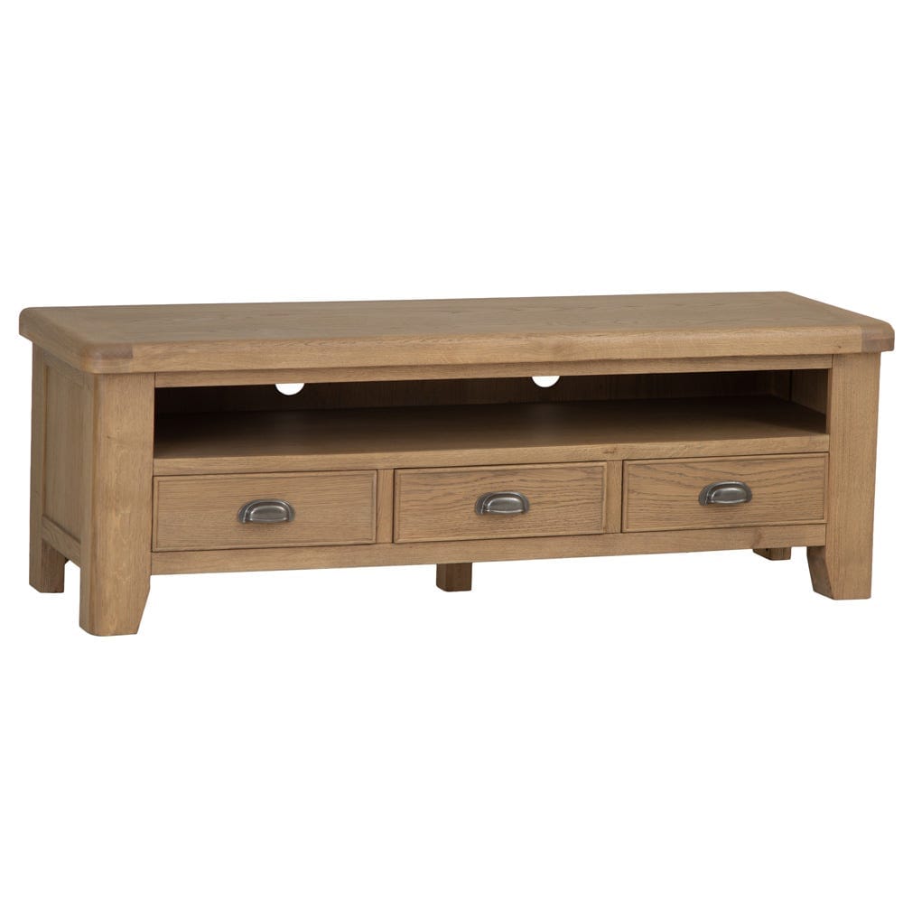 Wessex Smoked Oak Large TV Unit