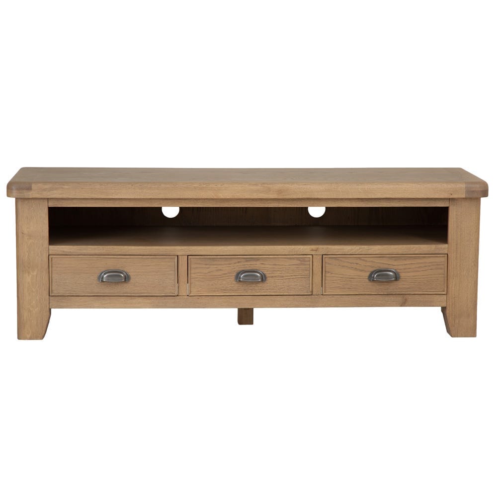 Wessex Smoked Oak Large TV Unit