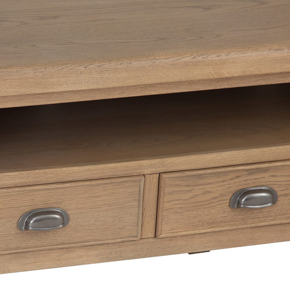 Wessex Smoked Oak Large TV Unit