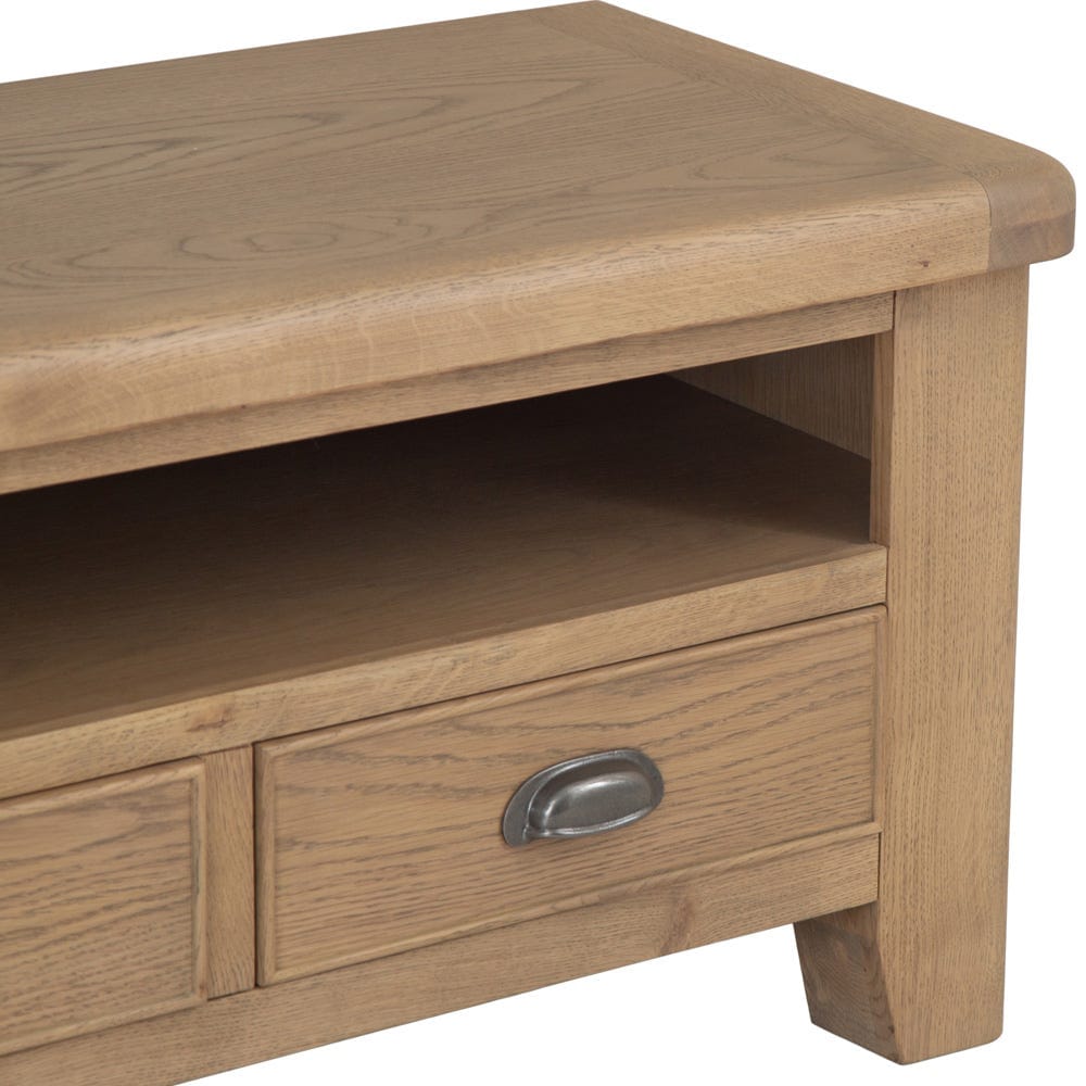 Wessex Smoked Oak Large TV Unit