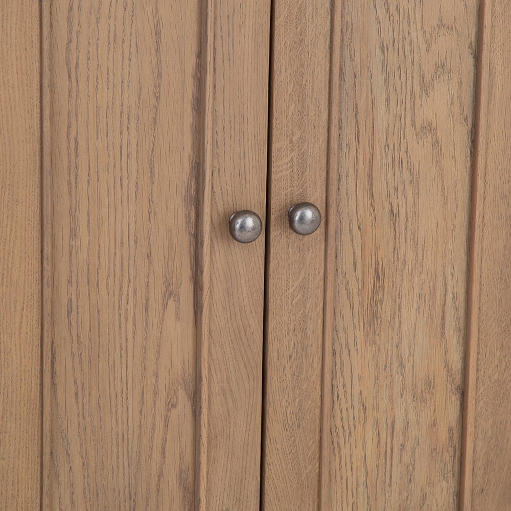 Wessex Smoked Oak Shoe Cupboard