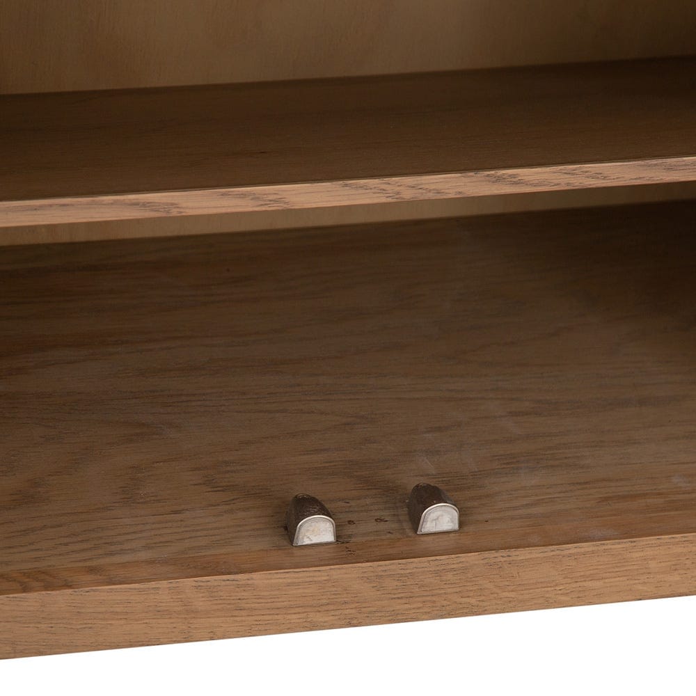 Wessex Smoked Oak Shoe Cupboard